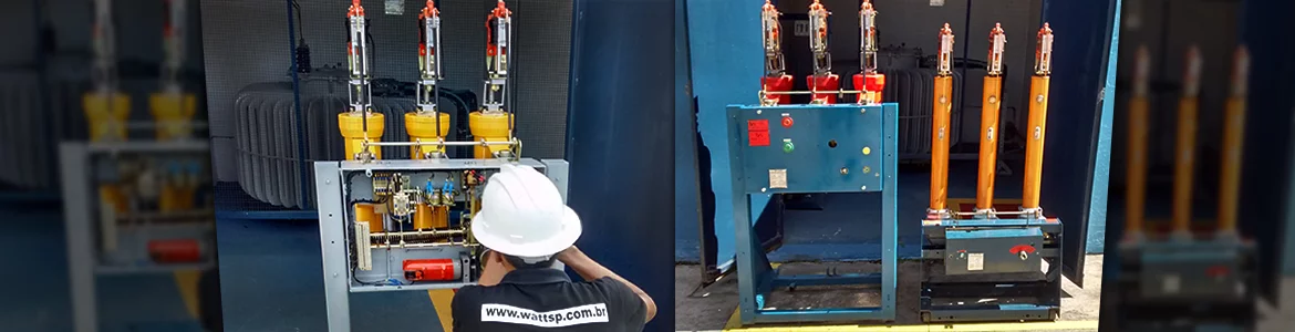 Manutenção de Disjuntores de Média Tensão - WATT-SP ENGENHARIA 